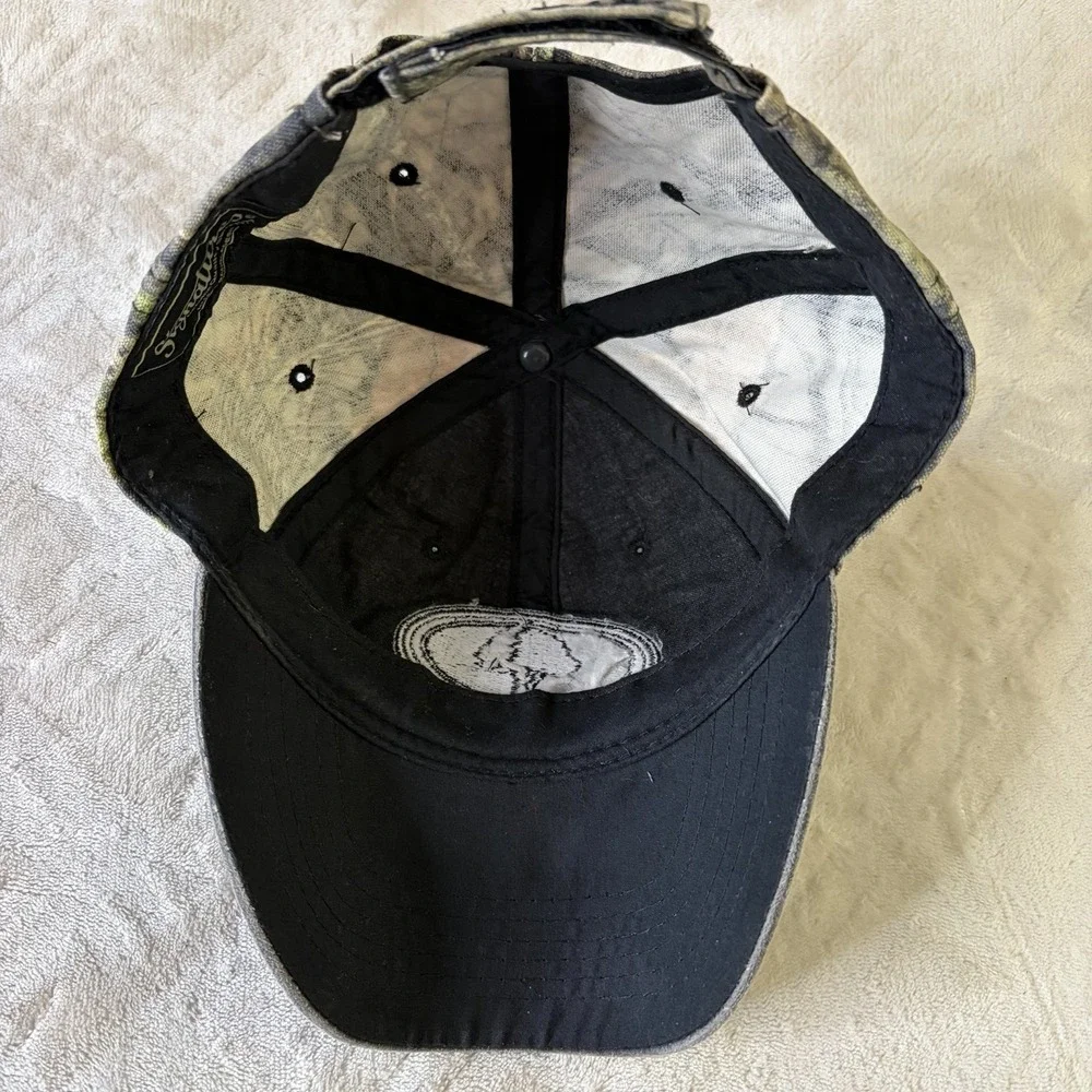 Mossy Oak Style Camo Hat Tree Logo Hunting Cap Adjustable Outdoor Signature
